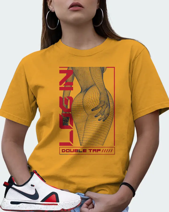 Nike PG 4 Sneaker Matching Mustard T-Shirt (LOGIN) - View 7