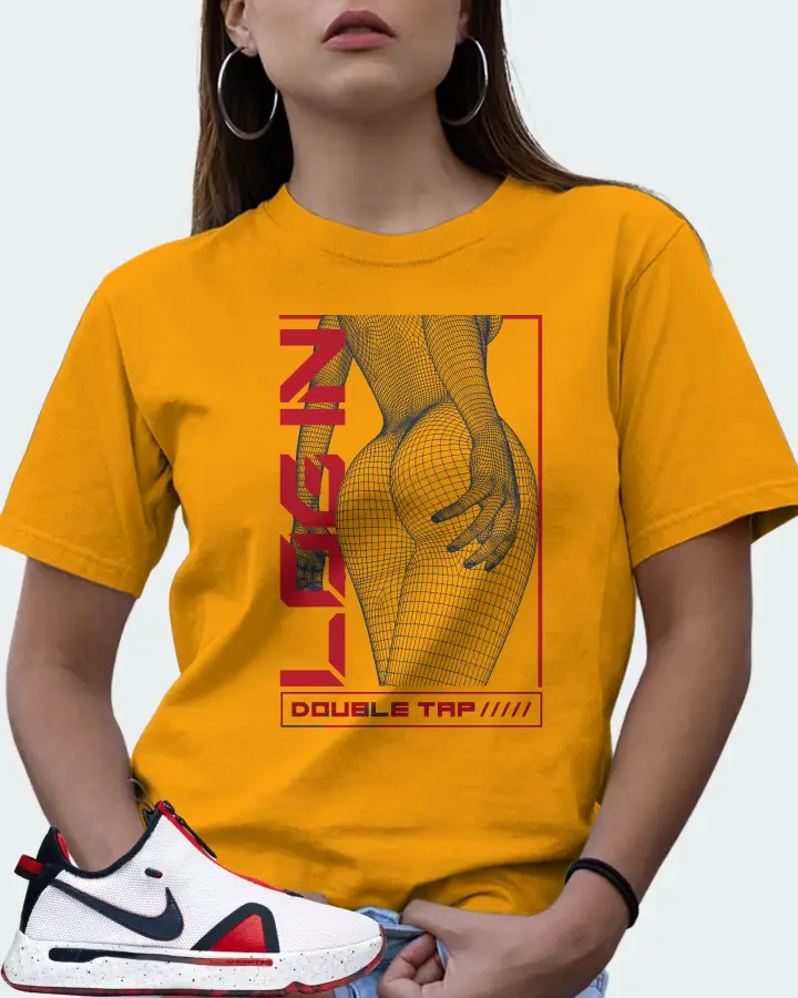 Nike PG 4 Sneaker Matching Gold T-Shirt (LOGIN) - View 7