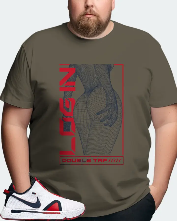 Nike PG 4 Sneaker Matching Army T-Shirt (LOGIN) - View 8