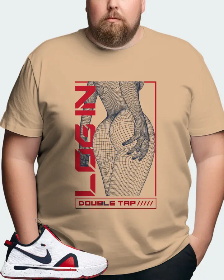 Nike PG 4 Sneaker Matching Cream T-Shirt (LOGIN) - View 8