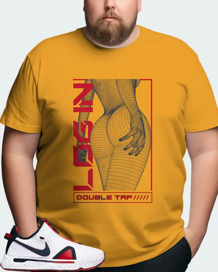 Nike PG 4 Sneaker Matching Mustard T-Shirt (LOGIN) - View 8