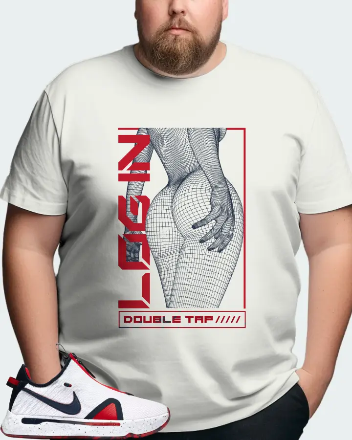 Nike PG 4 Sneaker Matching Ash T-Shirt (LOGIN) - View 8