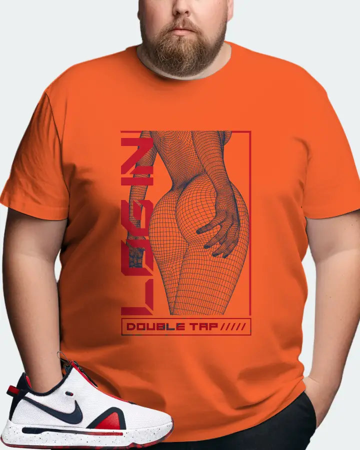 Nike PG 4 Sneaker Matching Orange T-Shirt (LOGIN) - View 8
