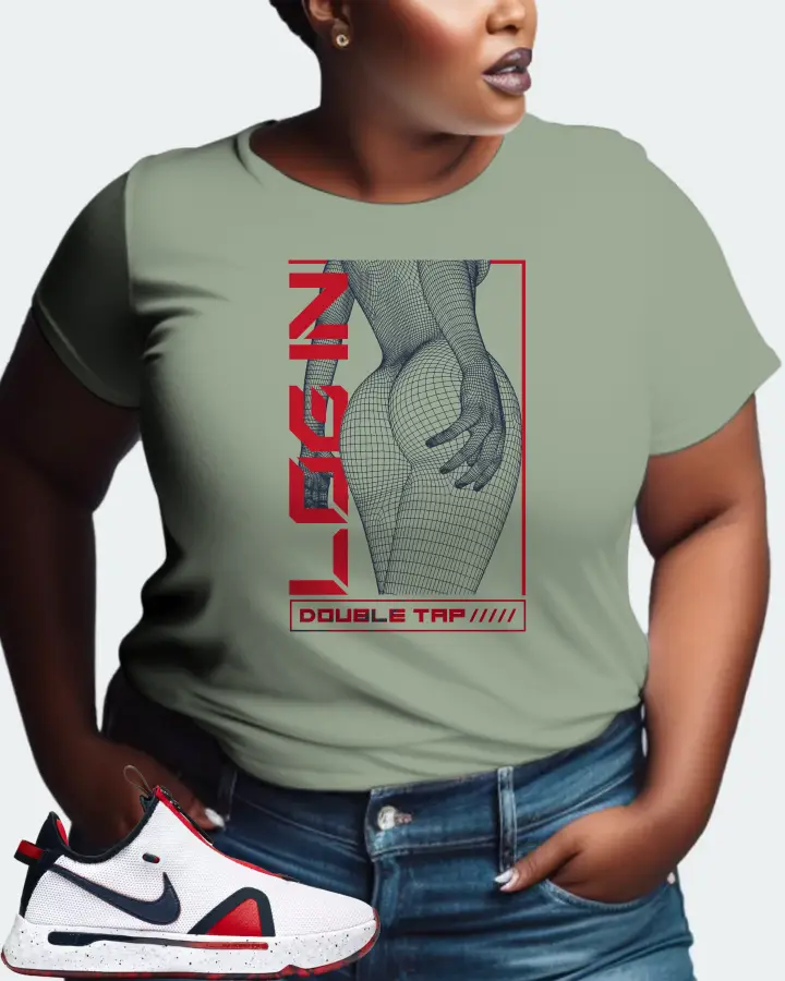 Nike PG 4 Sneaker Matching Sage T-Shirt (LOGIN) - View 9