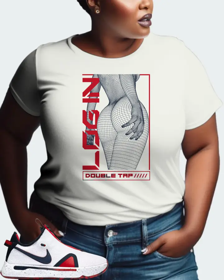Nike PG 4 Sneaker Matching Ash T-Shirt (LOGIN) - View 9