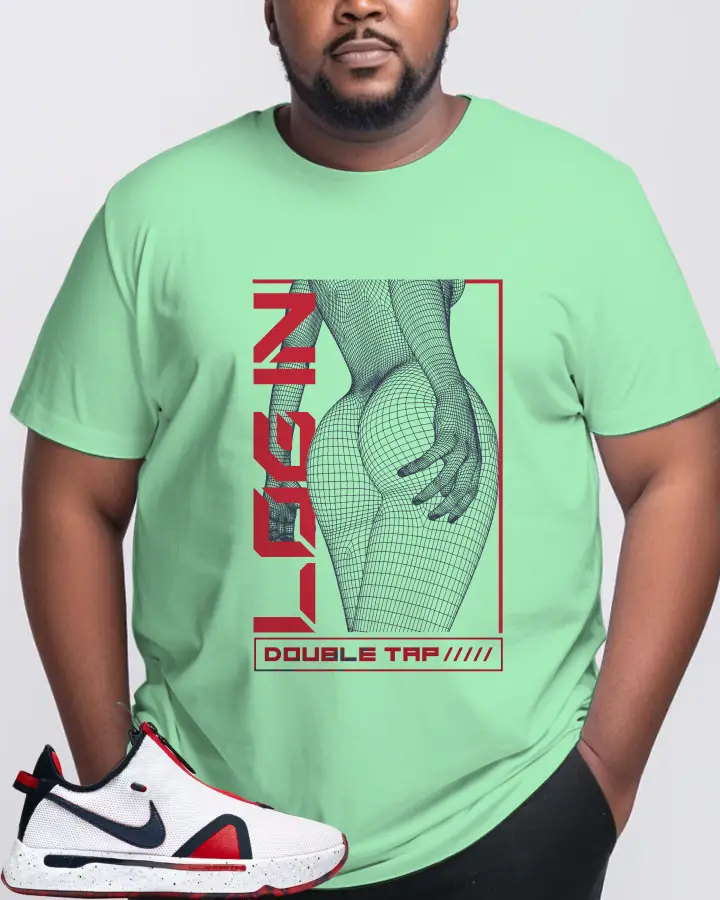 Nike PG 4 Sneaker Matching Fresh Mint T-Shirt (LOGIN) - View 10