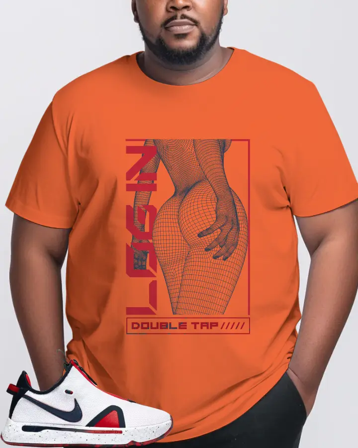Nike PG 4 Sneaker Matching Orange T-Shirt (LOGIN) - View 10