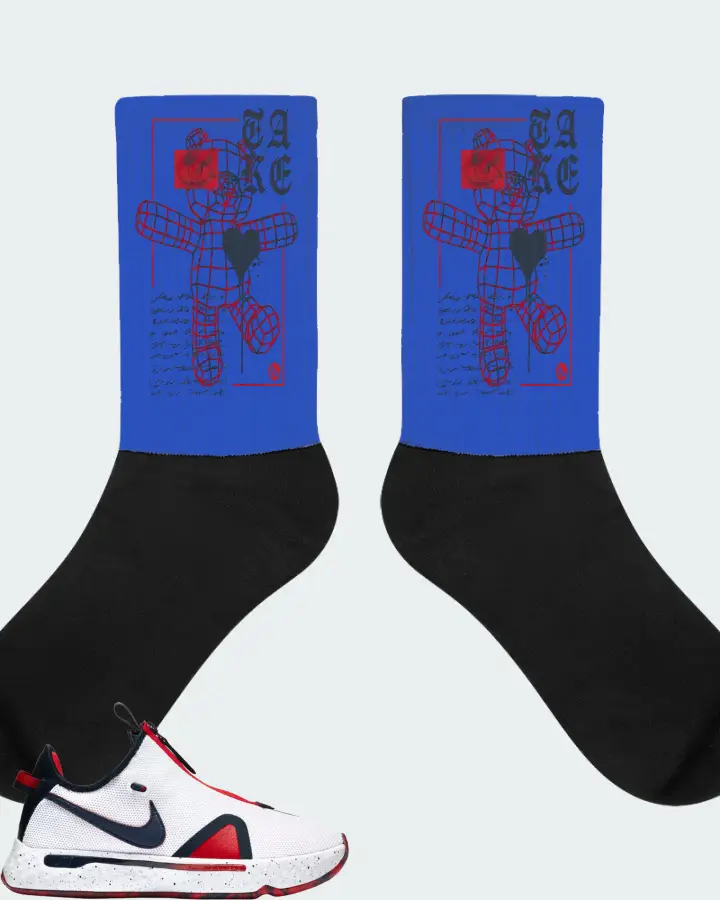 Socks in Royal Blue