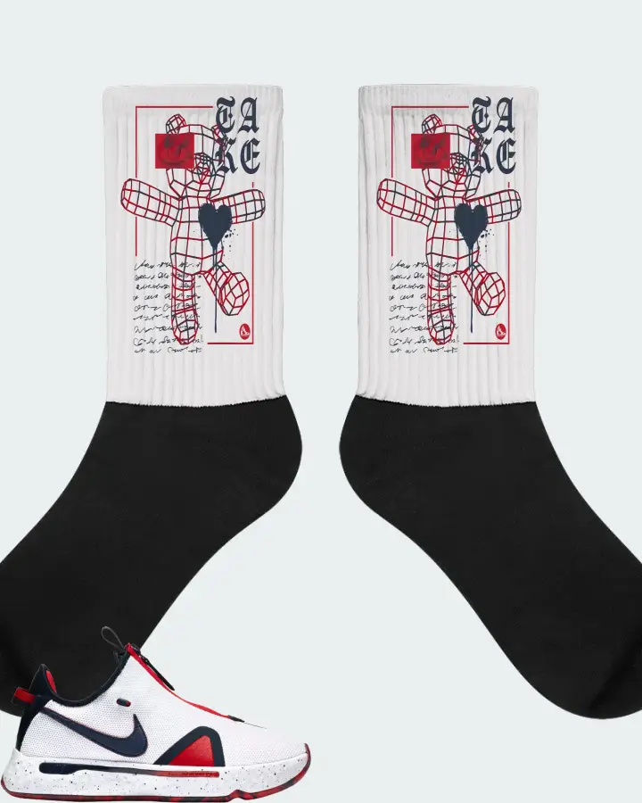 Socks in White