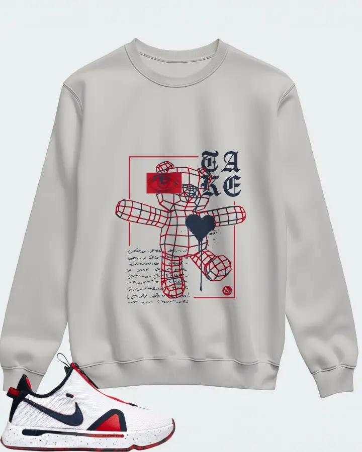 Sweatshirt in Grey
