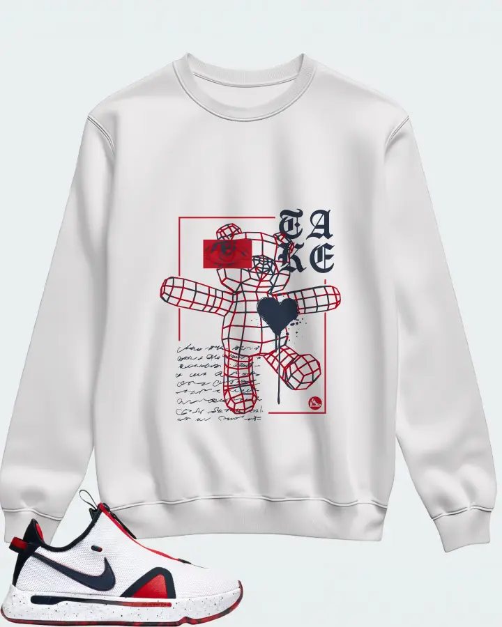 Sweatshirt in White