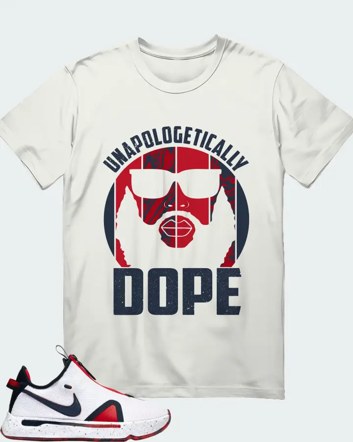 Nike PG 4 Sneaker Matching Ash T-Shirt - UNAPOLOGETICALLY DOPE Man