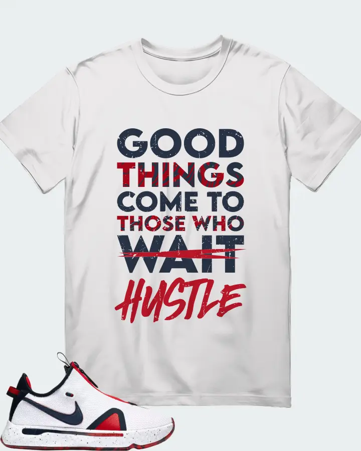 Nike PG 4 Sneaker Matching White Gildan T-Shirt - Good Things Come