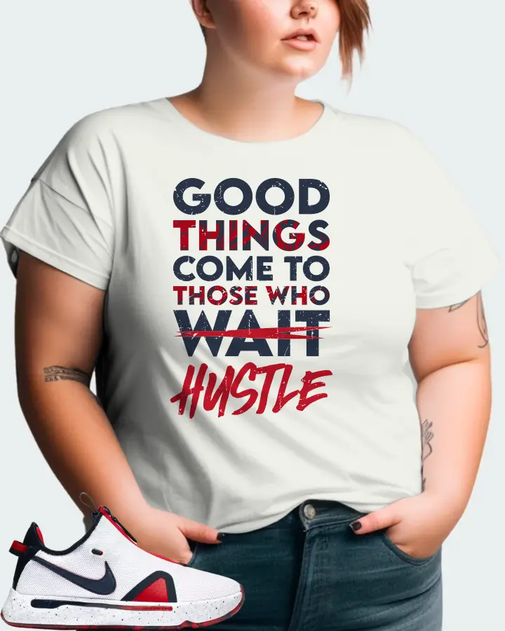 Nike PG 4 Sneaker Matching Ash T-Shirt (Good Things Come) - View 11