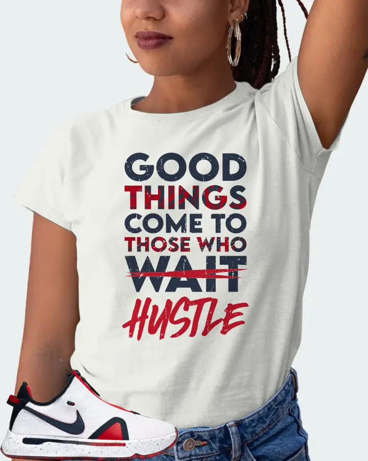 Nike PG 4 Sneaker Matching Ash T-Shirt (Good Things Come) - View 5