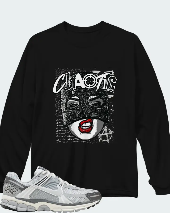 Nike Zoom Vomero 5 Wolf Grey Matching Long Sleeve T-Shirt