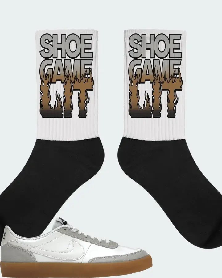 Nike Killshot 2 Sneaker Matching White Socks - Shoe Game Lit Refreshed