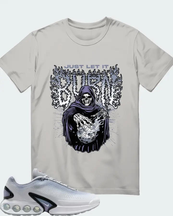 Nike Wmns Air Max DN Premium Wolf Grey Pure Platinum Matching T-Shirt