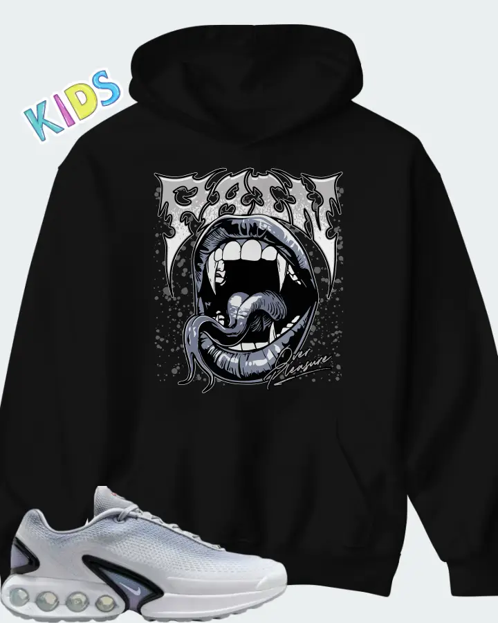 Nike Wmns Air Max DN Premium Wolf Grey Pure Platinum Matching Kid's Hoodie