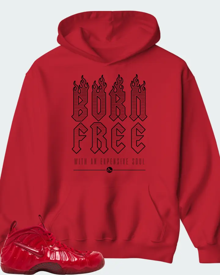 Nike Air Foamposite Pro Gym Red 2026 Matching Hoodie
