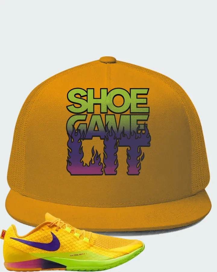 Nike Zoom Rival Waffle 7 Citron Pulse Matching Hat