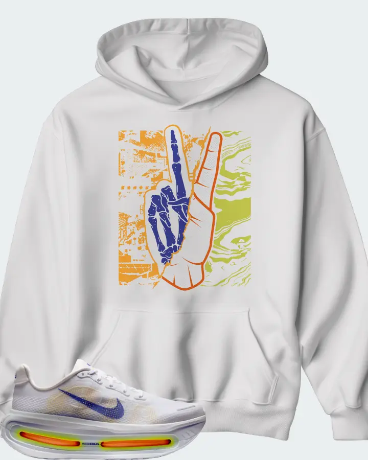 Nike Vomero Premium White Lapis Total Orange Matching Hoodie