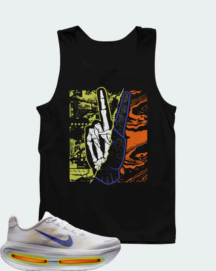 Nike Vomero Premium White Lapis Total Orange Matching Tank Top