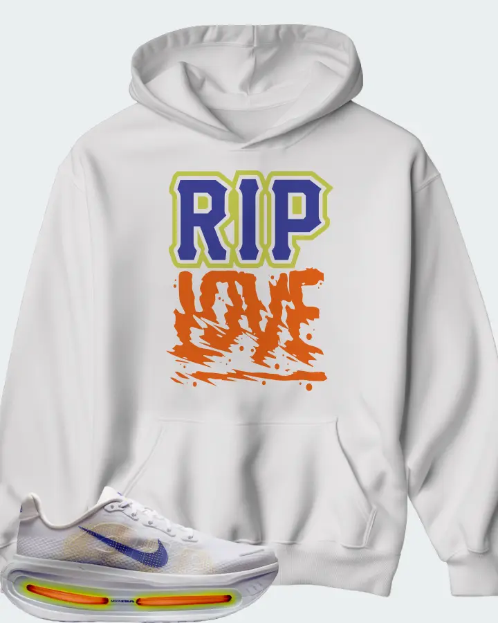 Nike Vomero Premium White Lapis Total Orange Matching Hoodie