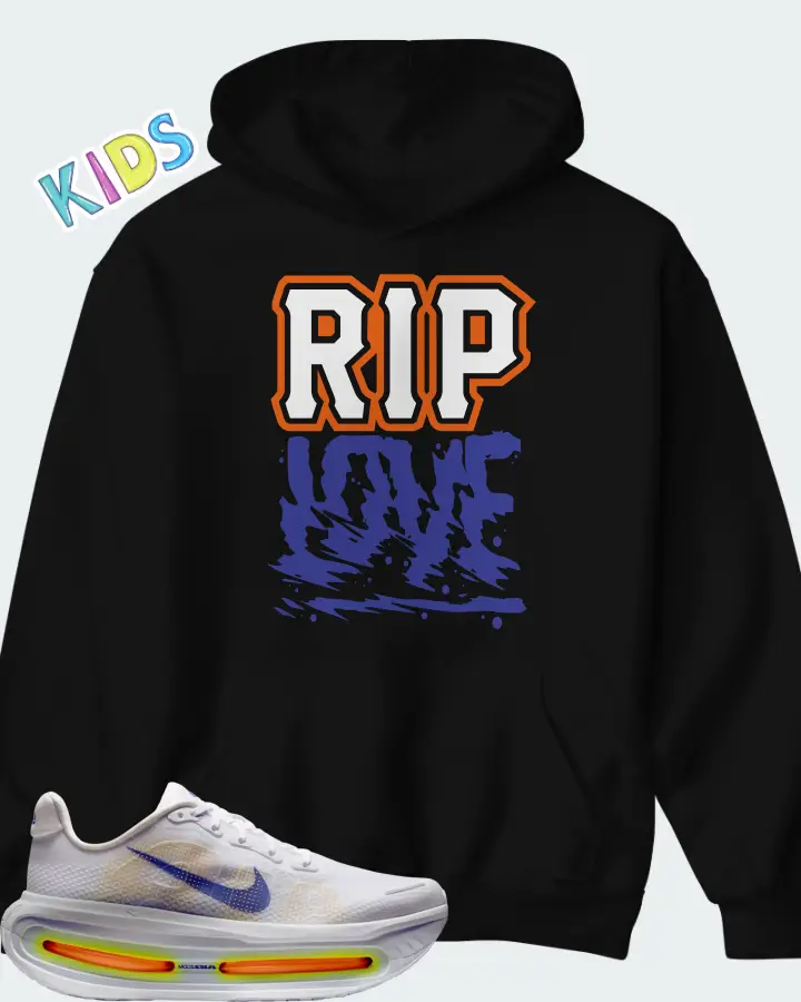 Nike Vomero Premium White Lapis Total Orange Matching Kid's Hoodie