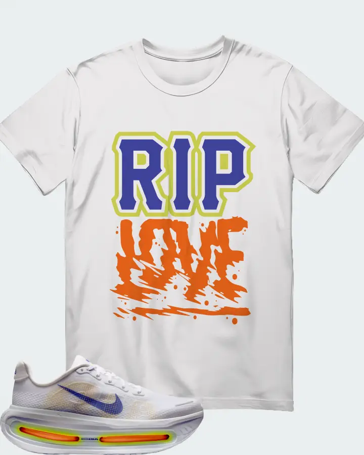 Nike Vomero Premium White Lapis Total Orange Matching T-Shirt