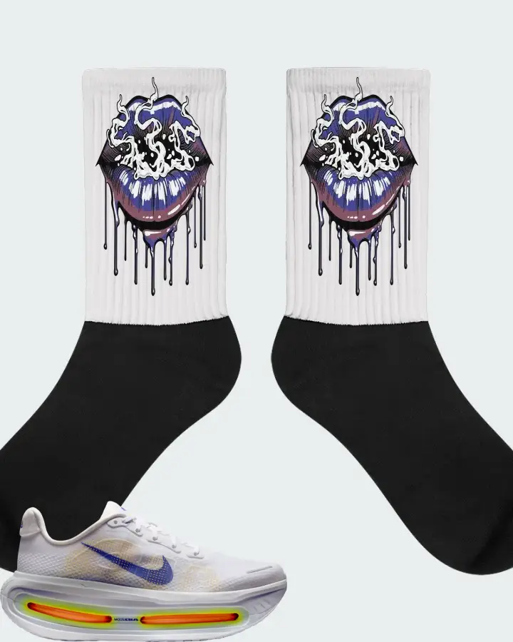 Nike Vomero Premium White Lapis Total Orange Matching Socks