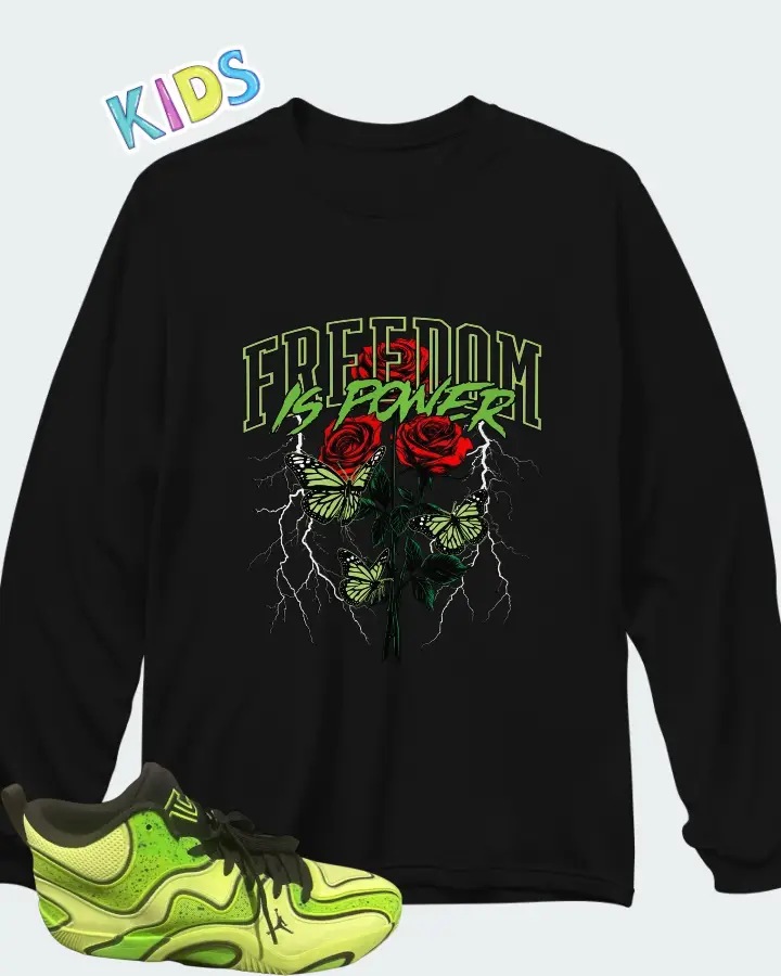 Air Jordan Tatum 3 PF 6th Man Matching Kid's Long Sleeve T-Shirt