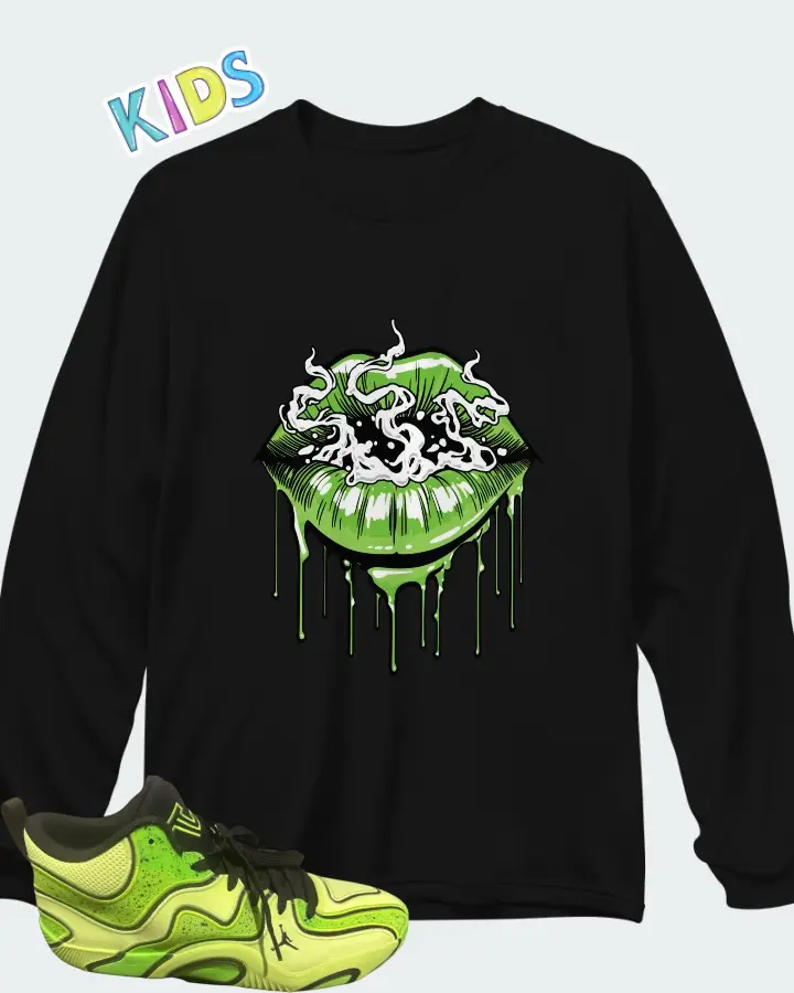 Air Jordan Tatum 3 PF 6th Man Matching Kid's Long Sleeve T-Shirt