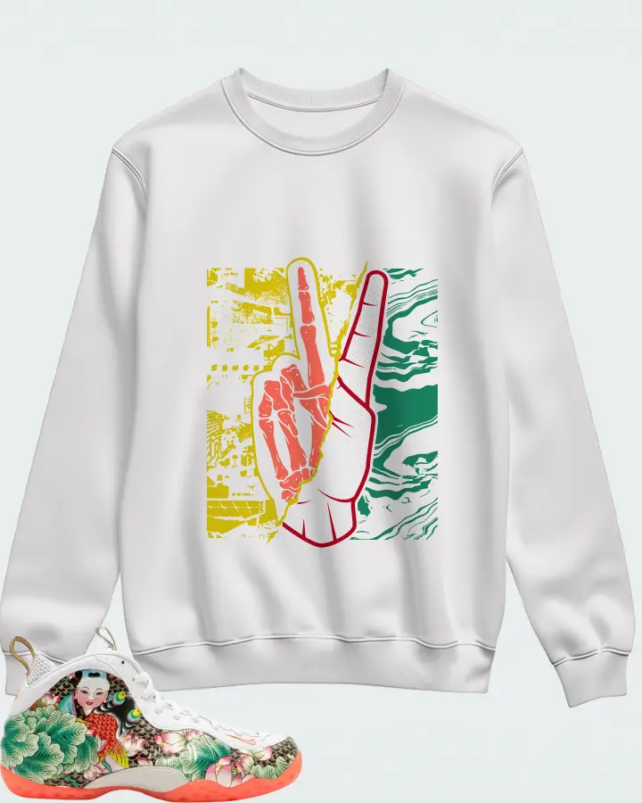 Nike Air Foamposite One Tianjin 2.0 Matching Sweatshirt