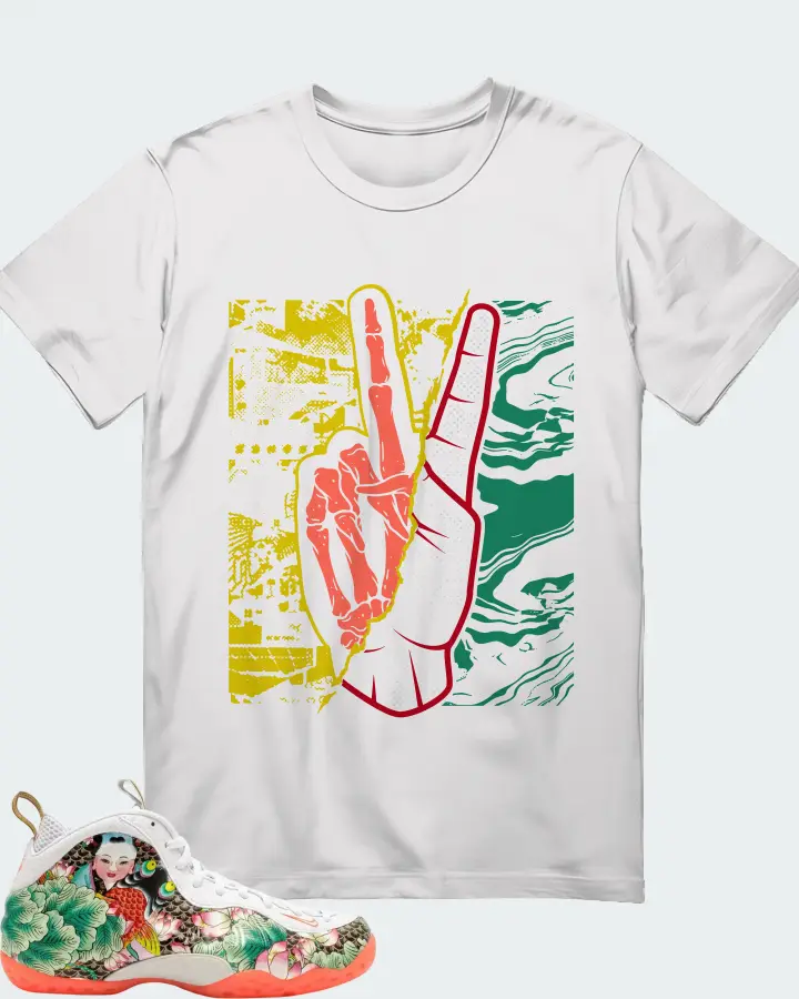 Nike Air Foamposite One Tianjin 2.0 Matching T-Shirt