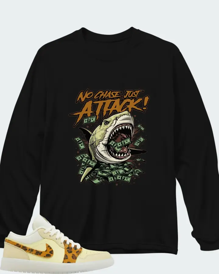 Air Jordan 1 Low SNKRS Day Matching Long Sleeve T-Shirt