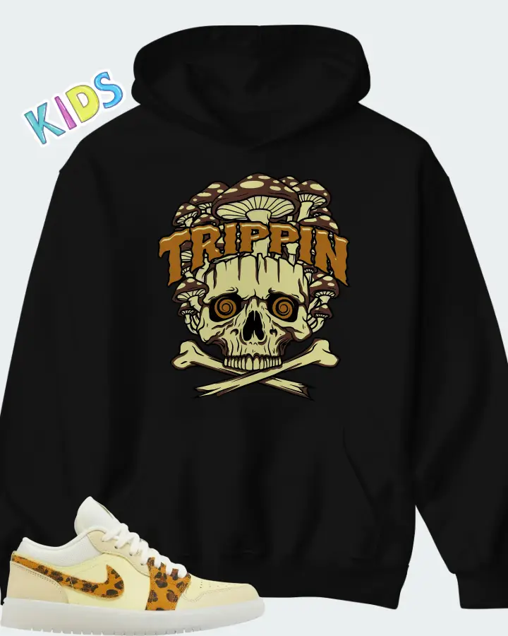 Air Jordan 1 Low SNKRS Day Matching Kid's Hoodie