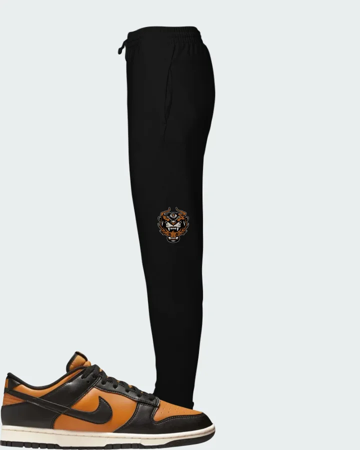 Nike Dunk Low Black Desert Ochre Matching Joggers