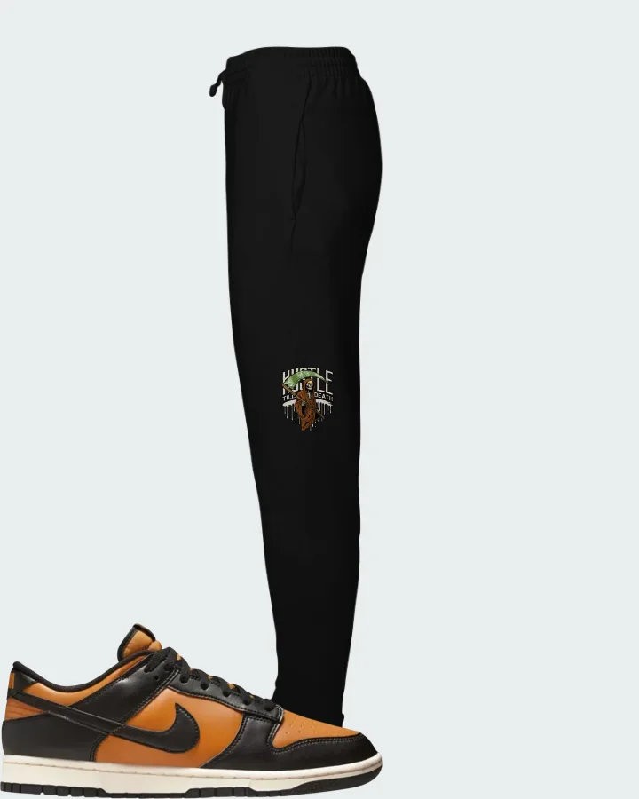 Nike Dunk Low Black Desert Ochre Matching Joggers