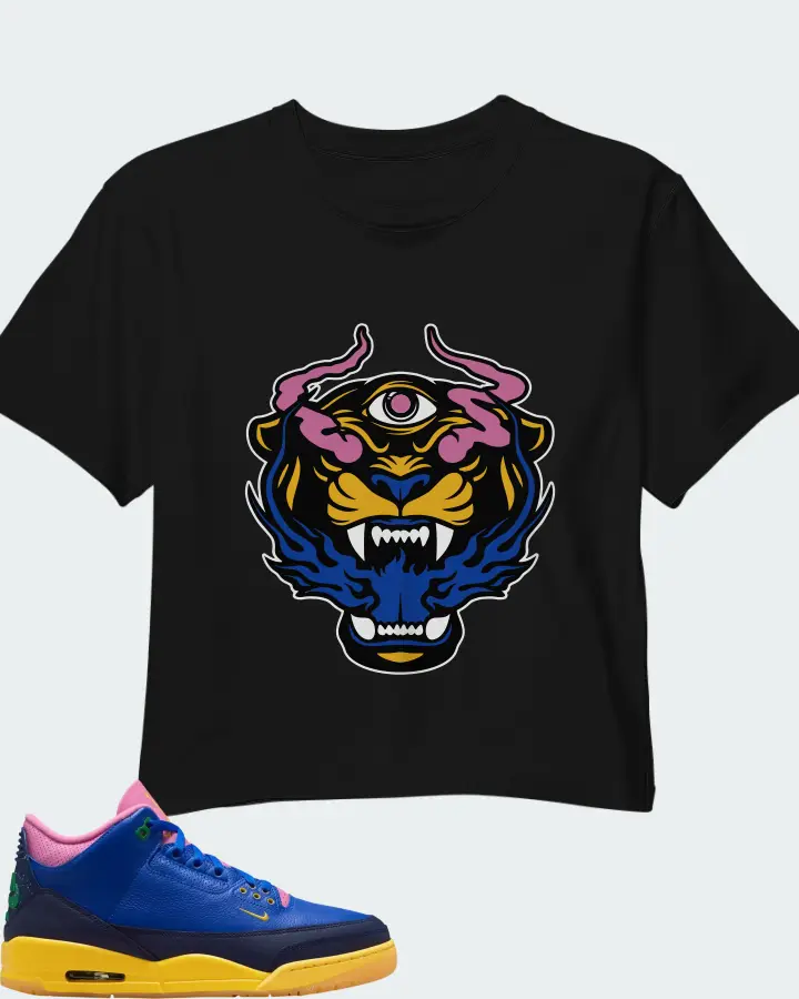 Air Jordan 3 Brazil Matching Crop Top