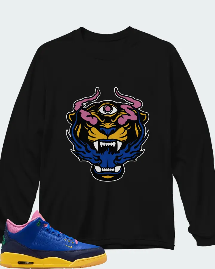 Air Jordan 3 Brazil Matching Long Sleeve T-Shirt