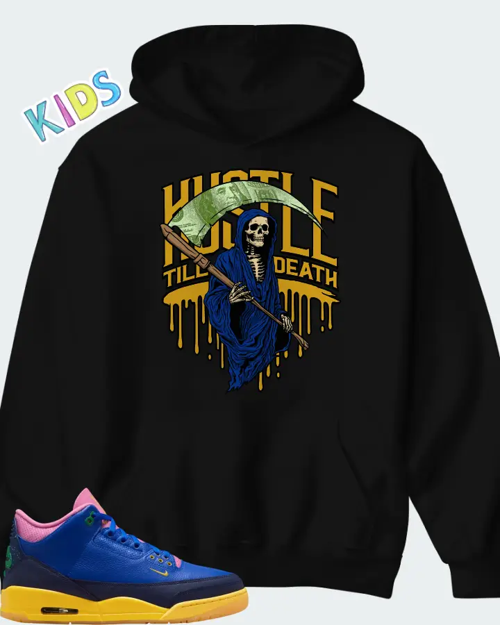 Air Jordan 3 Brazil Matching Kid's Hoodie