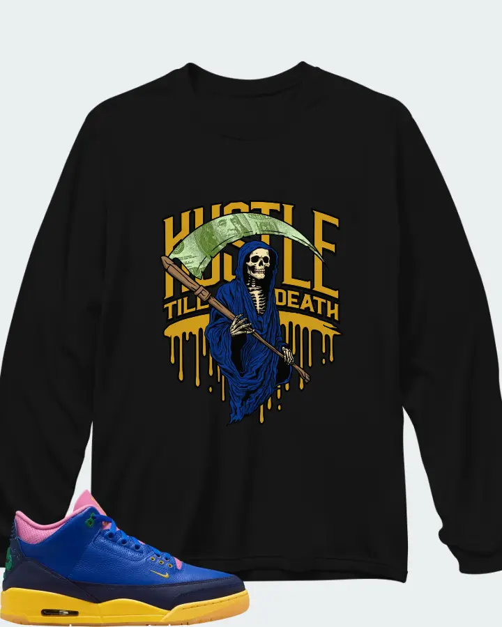 Air Jordan 3 Brazil Matching Long Sleeve T-Shirt