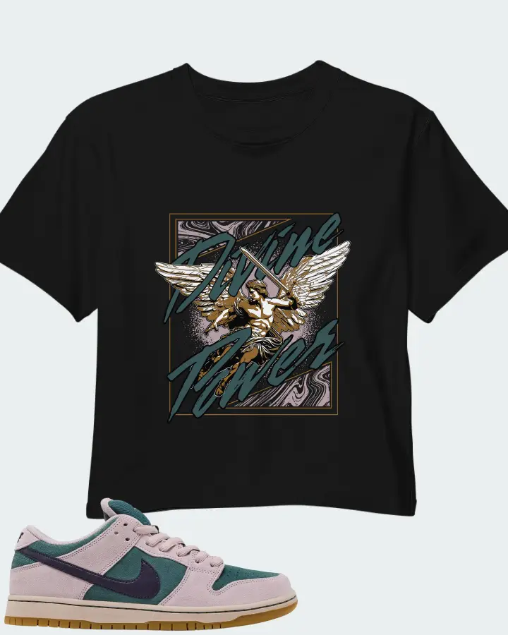 Nike Dunk Low SB Mineral Slate Matching Crop Top