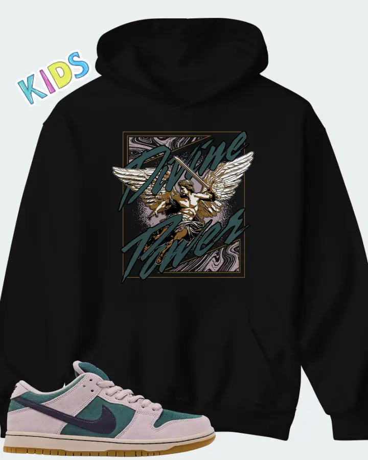 Nike Dunk Low SB Mineral Slate Matching Kid's Hoodie