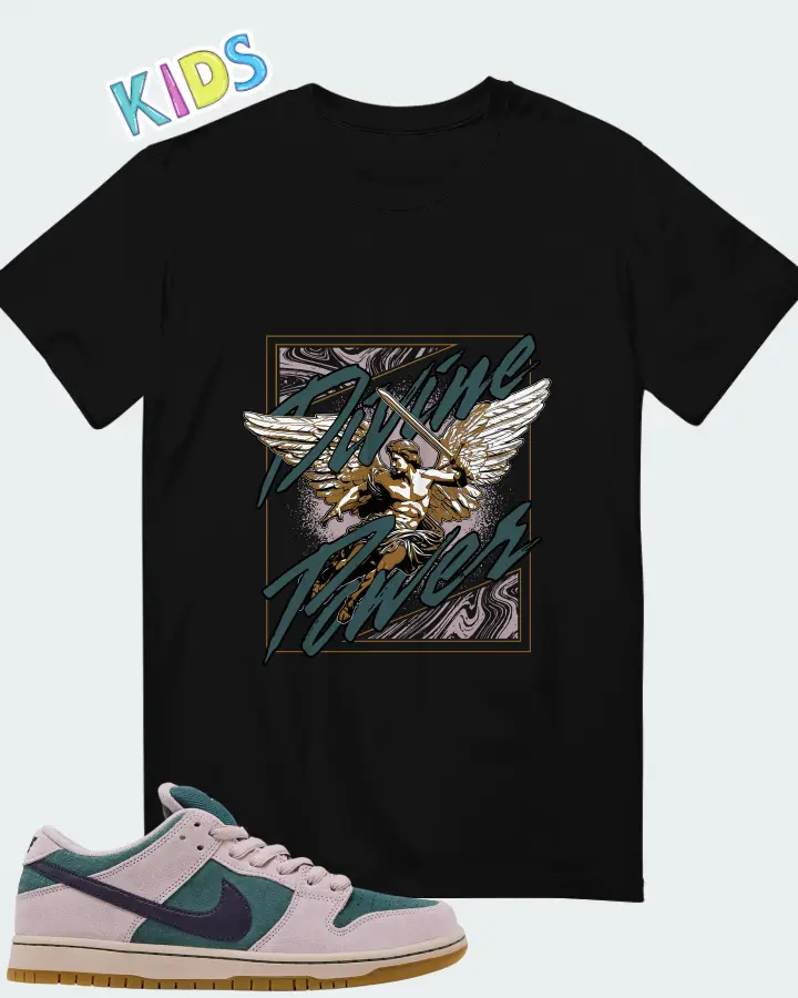 Nike Dunk Low SB Mineral Slate Matching Kid's T-Shirt