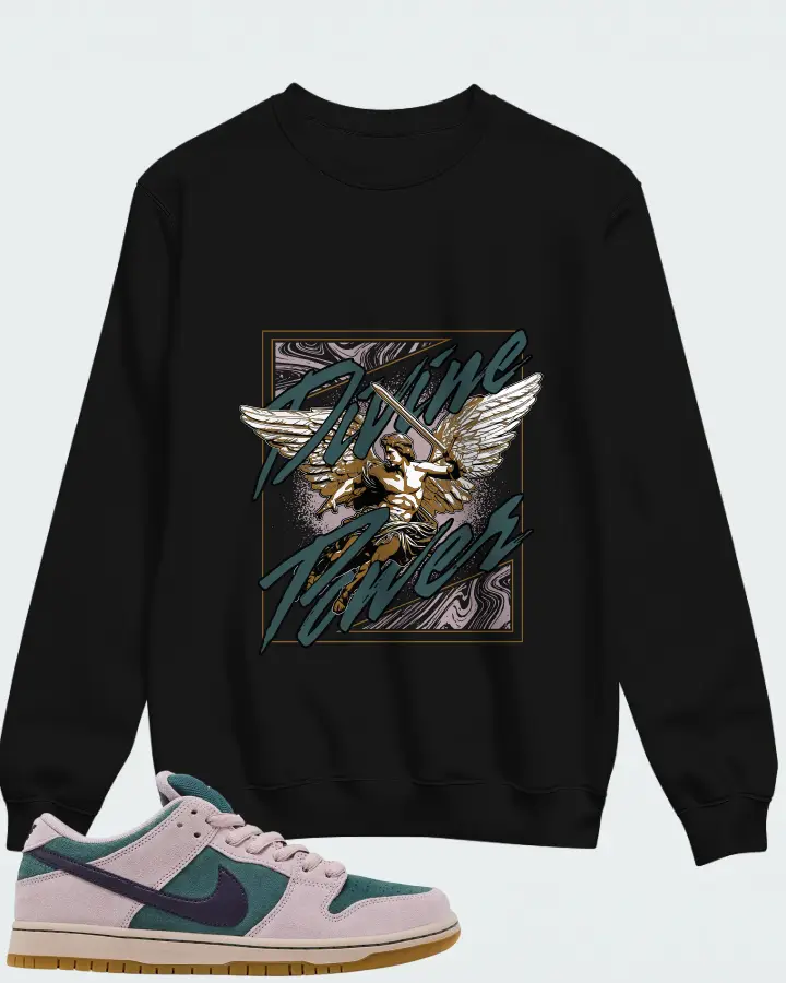 Nike Dunk Low SB Mineral Slate Matching Sweatshirt