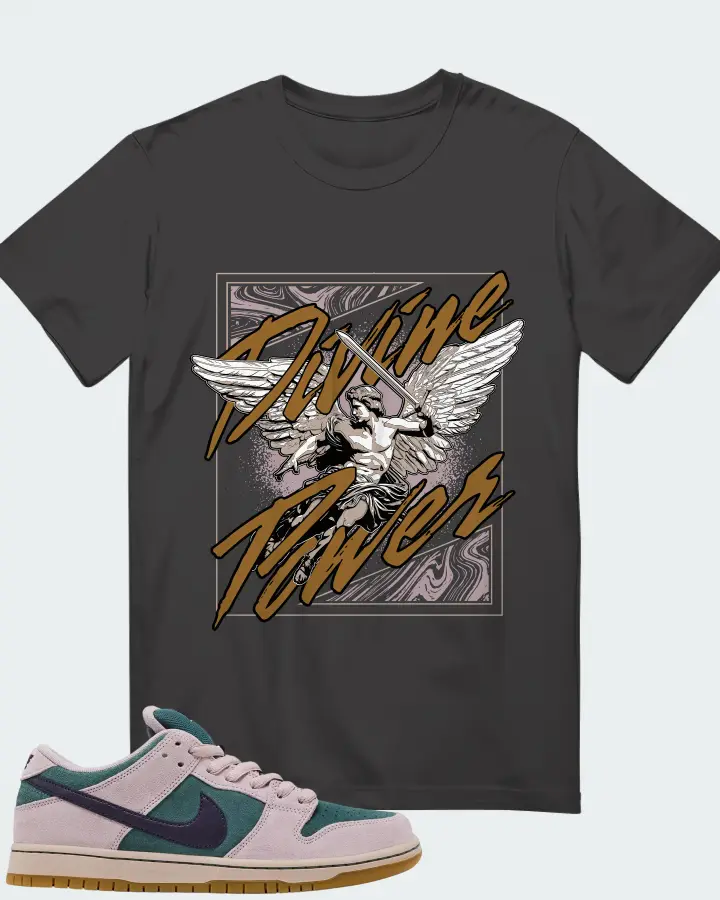 Nike Dunk Low SB Mineral Slate Matching T-Shirt