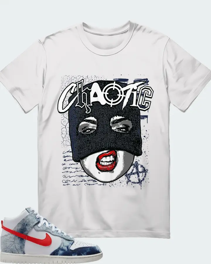 Dunk High Washed Denim Matching T-Shirt