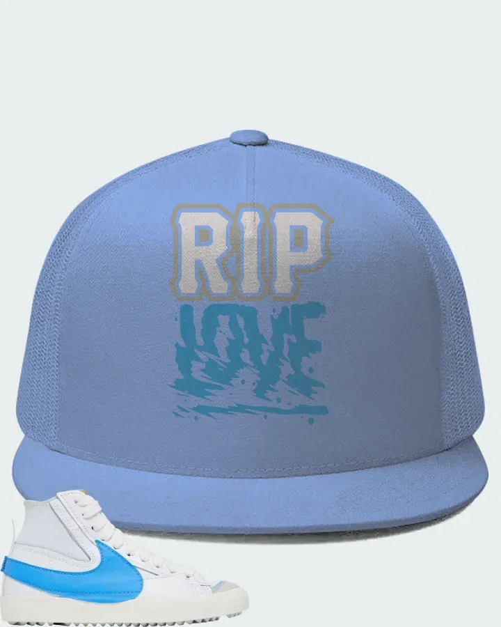 Nike Blazer Mid 77 Jumbo White University Blue Matching Hat